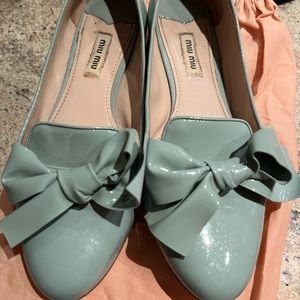 (SOLD)Miumiu jewel shoes